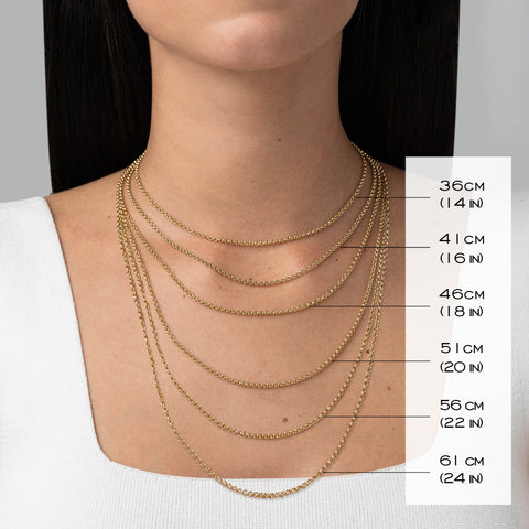 886 Royal Mint 9ct Yellow Gold 16 Inch Medium Belcher Chain Necklace  JLCMB-0GY916 | Goldsmiths